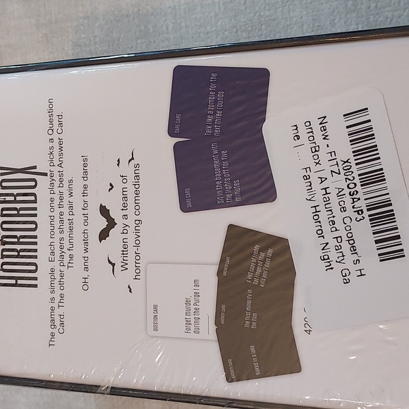 Alice Cooper Horror box card game - Picture 3 of 3